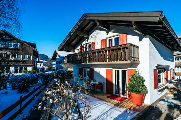 Hausansicht des Chalet Alpin