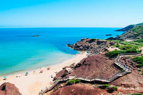 Strand auf Menorca - Strandurlaub auf den Balearen