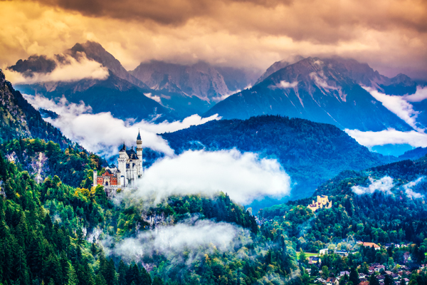 Schloss Neuschwanstein - Film-Drehorte in Deutschland