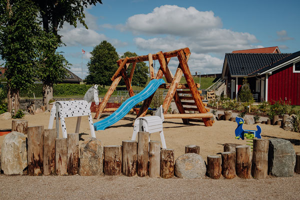 Spielplatz am Ferienhaus Lütt Lönneberga