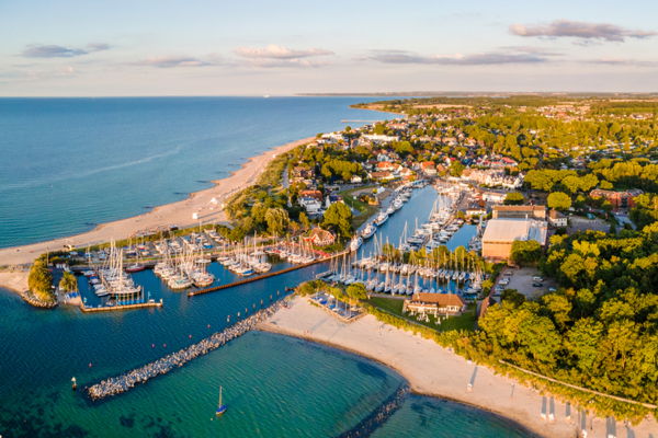 Blick über den Timmendorfer Strand