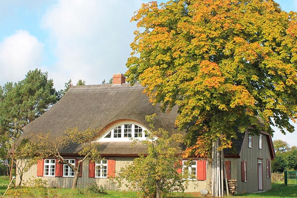 Das Ferienhaus "Altes Schifferhaus" von Familie Schmidtbauer von außen